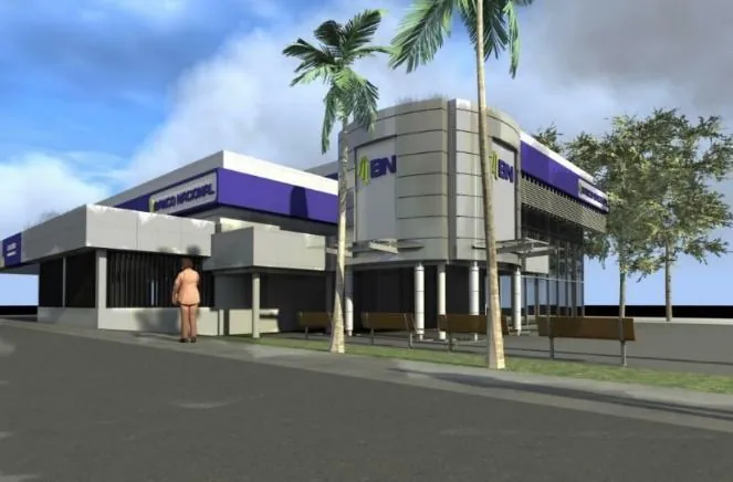 Banco Nacional Costa Rica Aguas Zarcas San Carlos fachada remodelación
